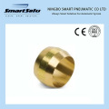 Pneumatic Quick Coupler Compression Copper Brass Aluminum Thermoplastic Tubing Bulkhead Union